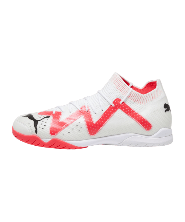 PUMA FUTURE Ulitmate Court Breakthrough Weiss Rot F01 - weiss