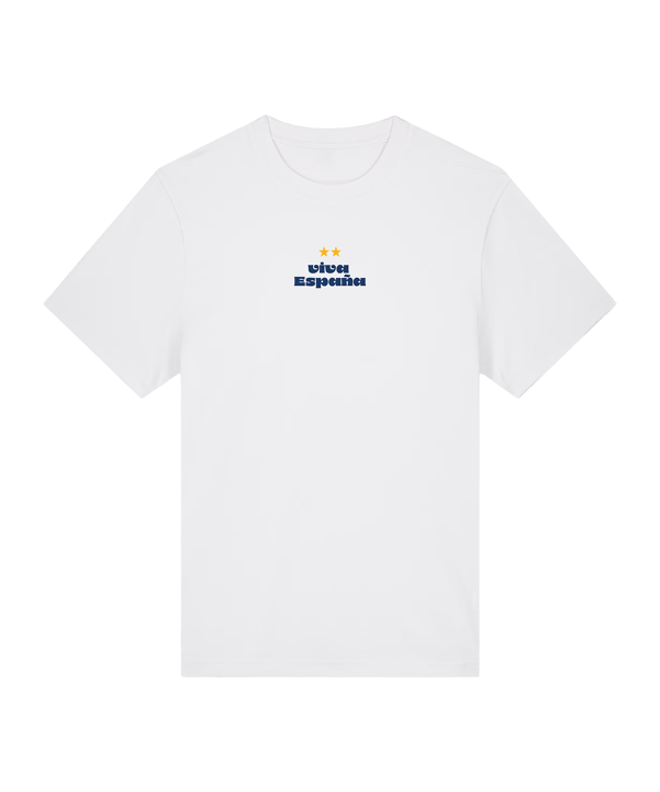 11teamsports Spanje "Campeones" T-shirt WK 2026 Wit - wit