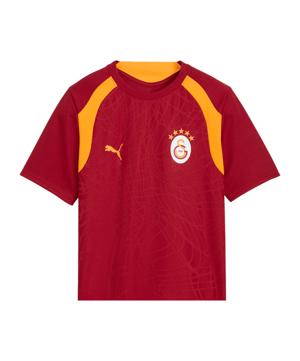 PUMA Galatasaray Istanbul Training Maillot Enfants Rouge C01 - rouge
