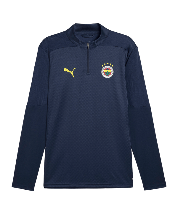 PUMA Fenerbahce Istanbul 1/4 Zip Sweatshirt Blau F12 - blau