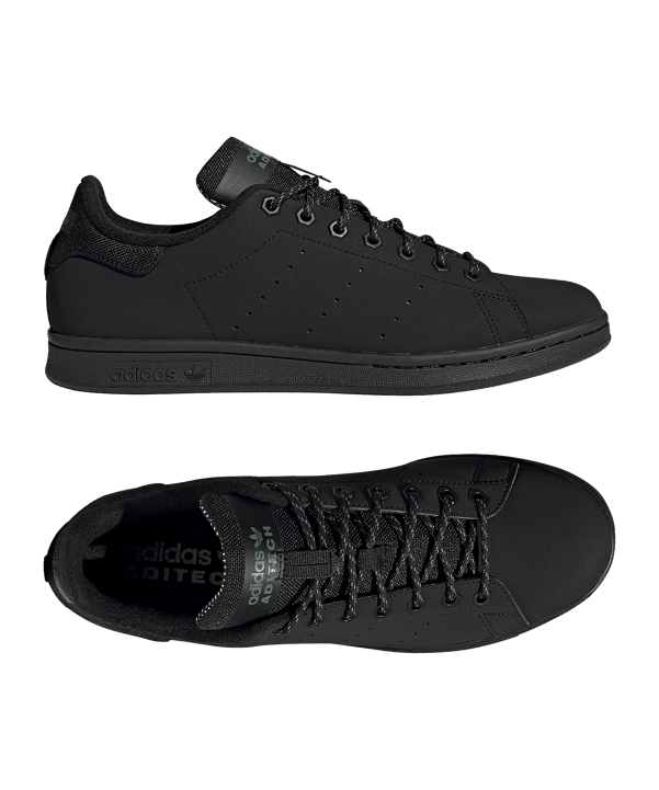 adidas Originals Stan Smith Sneaker Schwarz - schwarz