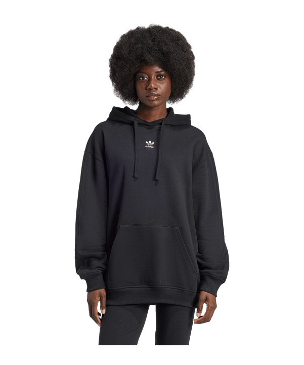 adidas Originals Essential Hoody Damen Schwarz - schwarz