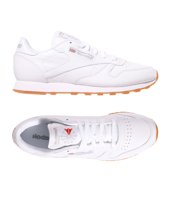 Reebok Classic Leather Sneaker Damen Weiss - weiss
