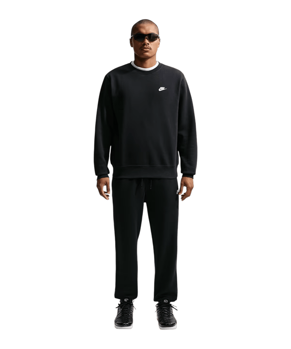 Nike Club Sweatshirt Zwart K010 - zwart