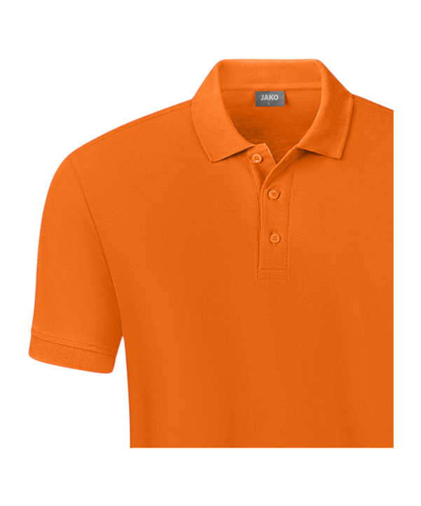 JAKO Organic Polo Shirt Kids Orange F360 - orange