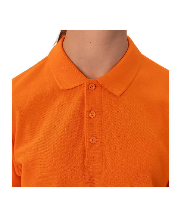 JAKO Organic Polo Shirt Kids Orange F360 - orange