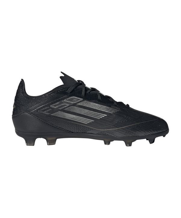 adidas F50 Pro FG Kids Dark Spark Schwarz Grau - schwarz