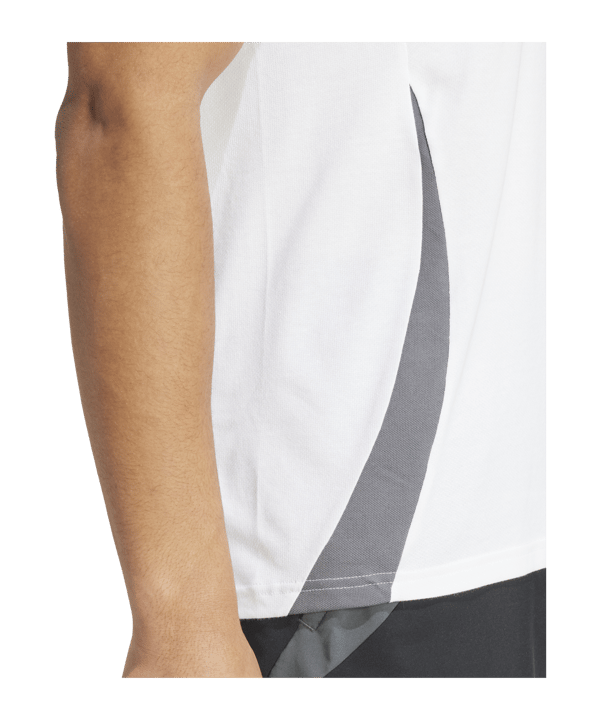 adidas Tiro 24 Competition Poloshirt Weiss - weiss