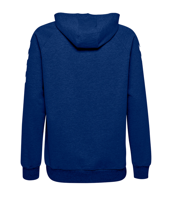 Hummel Cotton Hoody Kids Blau F7045 - blau