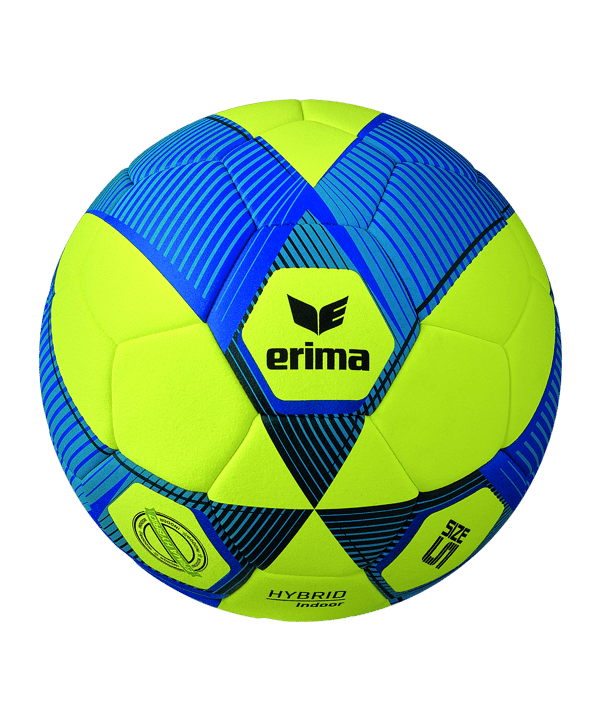 Ballon d'intérieur Erima Hybrid jaune/bleu - jaune