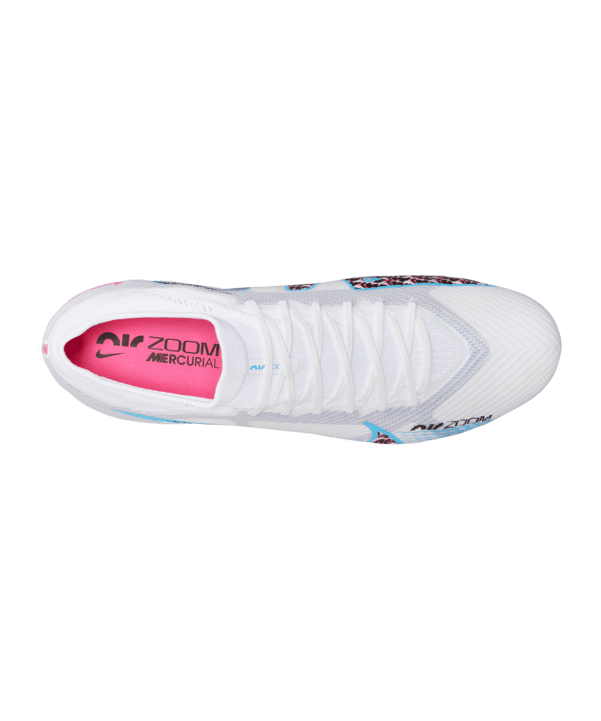Nike Air Zoom Mercurial Vapor XV Pro FG Blast Weiss Blau Pink F146 - weiss