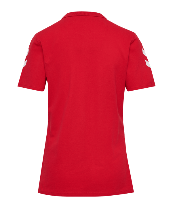 Hummel Go 2.0 Chevron Polo Damen Rot F3062 - rot