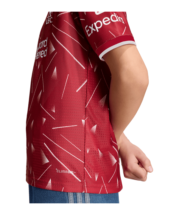 adidas FC Liverpool Authentic Trikot Home 2026/2027 Kids Rot - rot