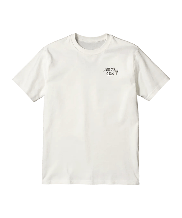 Bucketz All Day Club T-Shirt Weiss - weiss