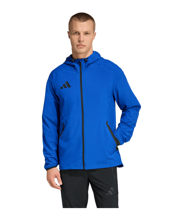 adidas Tiro Travel Windjacke Blau - blau