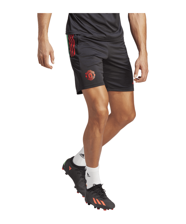 adidas Manchester United Short Schwarz - schwarz