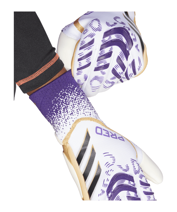 adidas Predator GL Pro Road to Glory Torwarthandschuhe Weiss - weiss