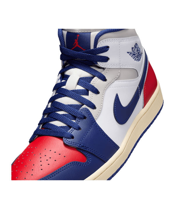 Nike Air Jordan 1 Mid Weiß F102 - weiss