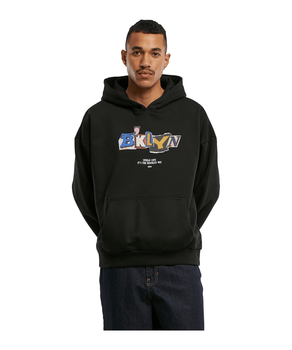 Mister Tee BRKLYN Hoody Schwarz - schwarz
