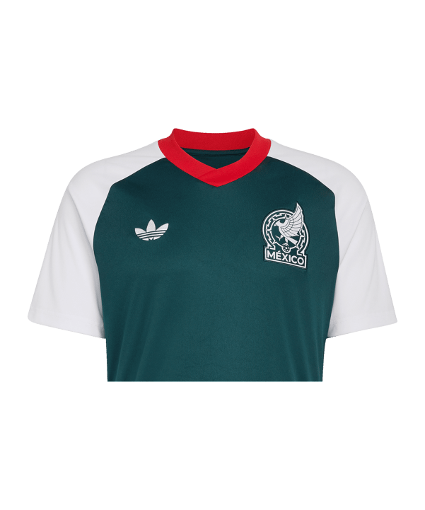 adidas FMF Mexiko Prematch Trikot Away WM 2026 Grün - gruen