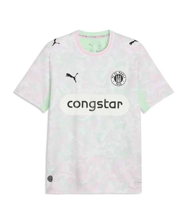 PUMA FC St. Pauli Replica Maglietta 3rd 2026/2027 Verde C03 - verde