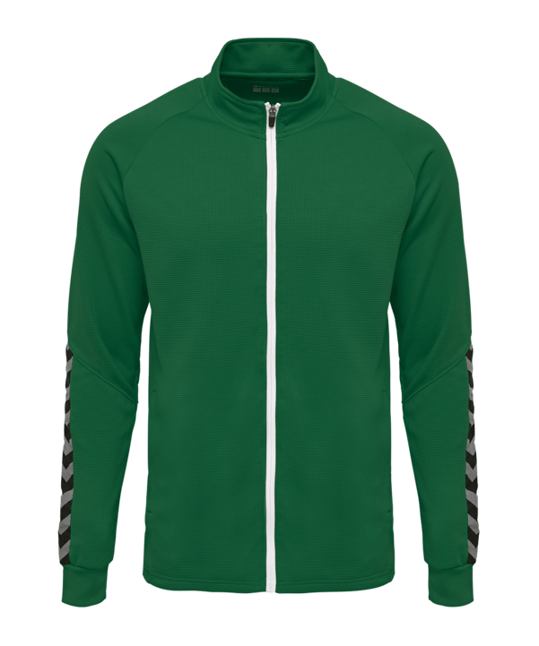 Hummel Authentic Poly Trainingsjacke Kids F6140 - gruen