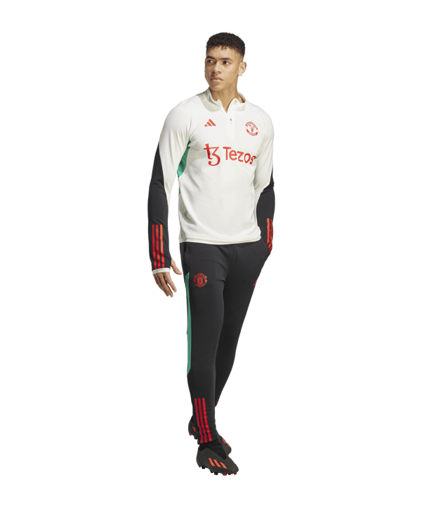 adidas Manchester United Trainingshose Schwarz - schwarz
