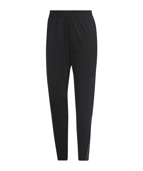 adidas Run Icons 3-Stripes Wind Running Pants Black - schwarz