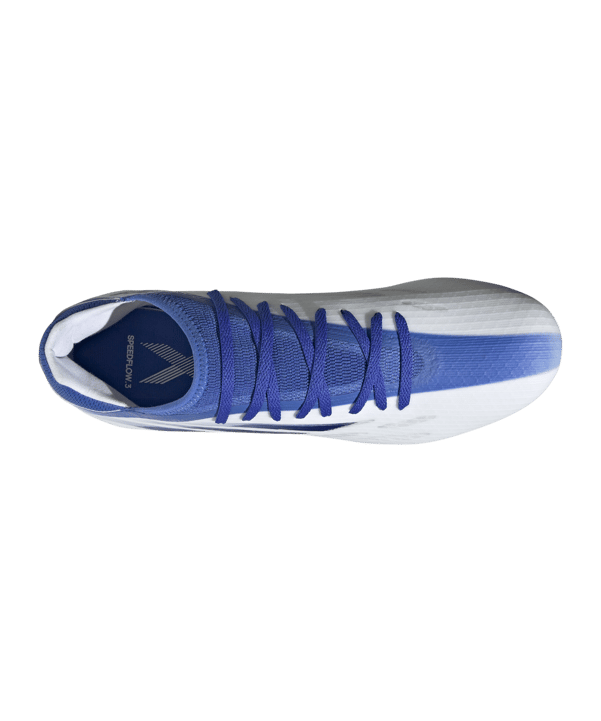 adidas X SPEEDFLOW.3 FG Diamond Edge Weiss Blau - weiss