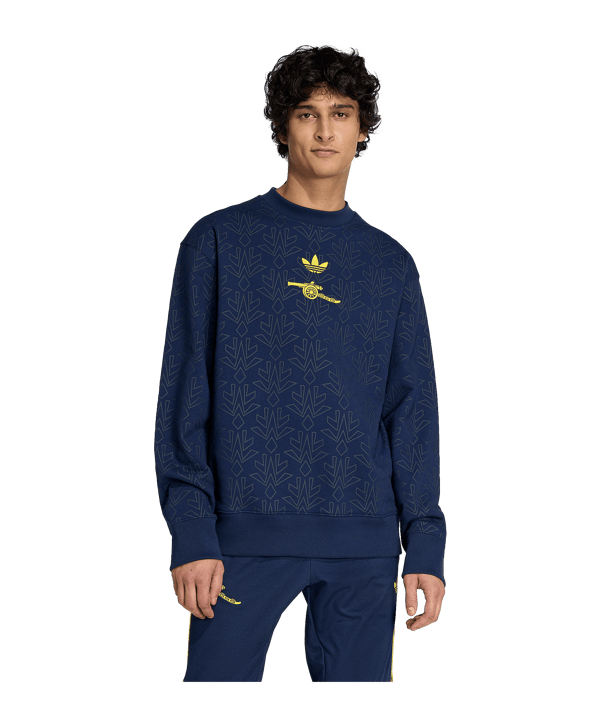 adidas FC Arsenal London Lfstlr Sweatshirt Blau - blau