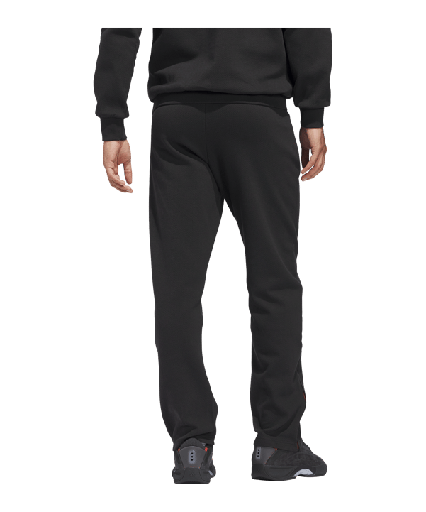 adidas Basketball Space Trainingshose Schwarz - schwarz