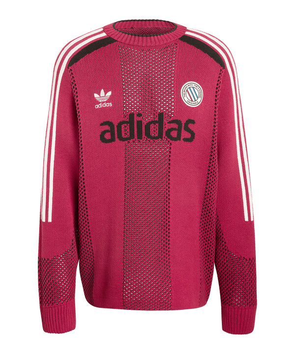 adidas Originals Blokecore Longsleeve Rot - rot