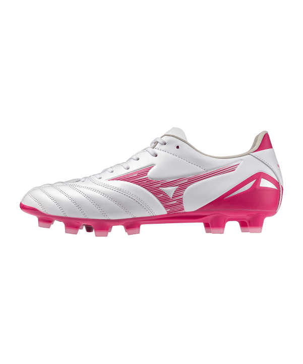Mizuno Morelia Neo IV Pro FG Blazing Flair Weiß F64 - weiss