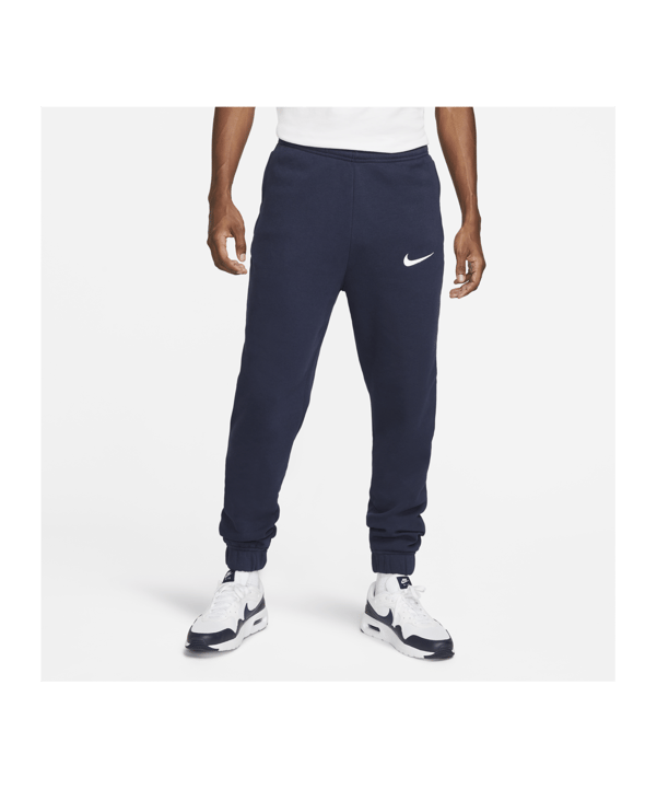 Nike Park 20 Fleece Jogginghose Blau Weiss F451 - blau