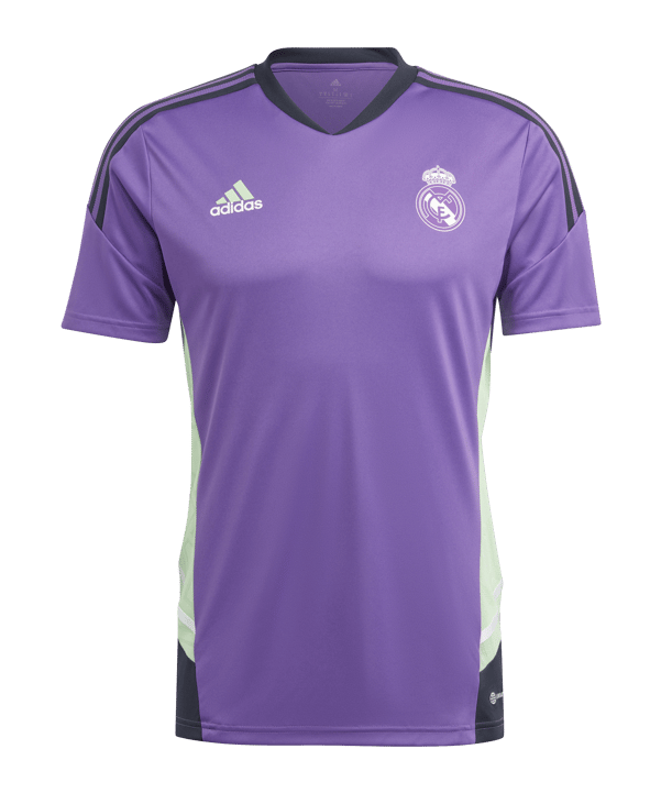 adidas Real Madrid Trainingsshirt Lila - lila