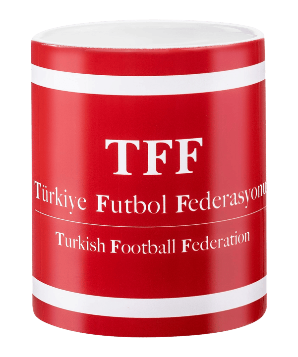 TFF Türkei Tasse Rot - rot