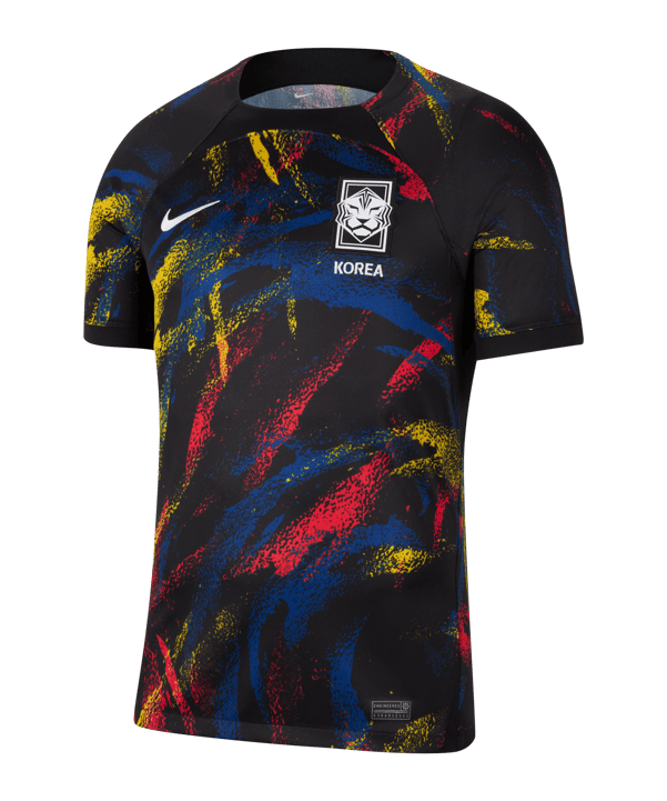 Nike Südkorea Trikot Away WM 2022 Schwarz F010 - schwarz
