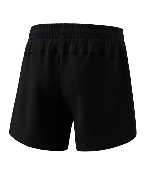 Erima Essential Team Sweatshort Damen Schwarz - schwarz