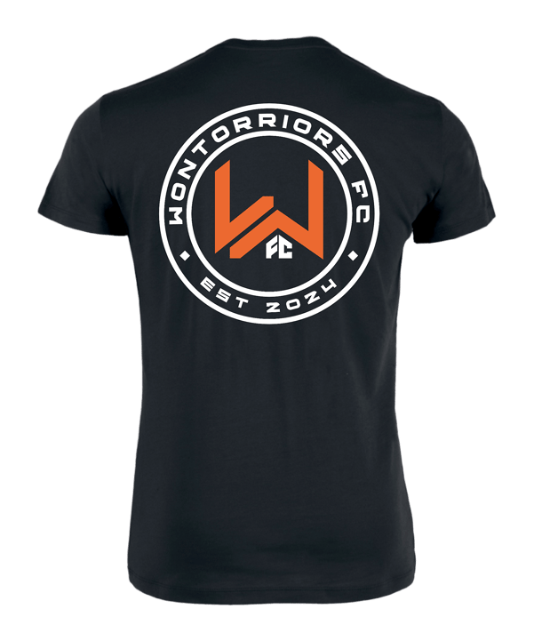 Wontorriors FC Fan T-Shirt Schwarz FC002 - schwarz