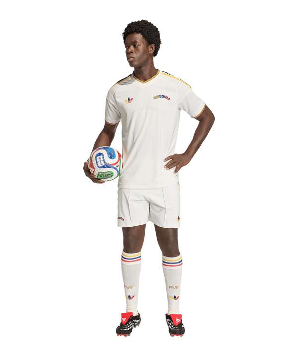 adidas Venezuela Authentic Maglietta Away 2026 Bianco - bianco