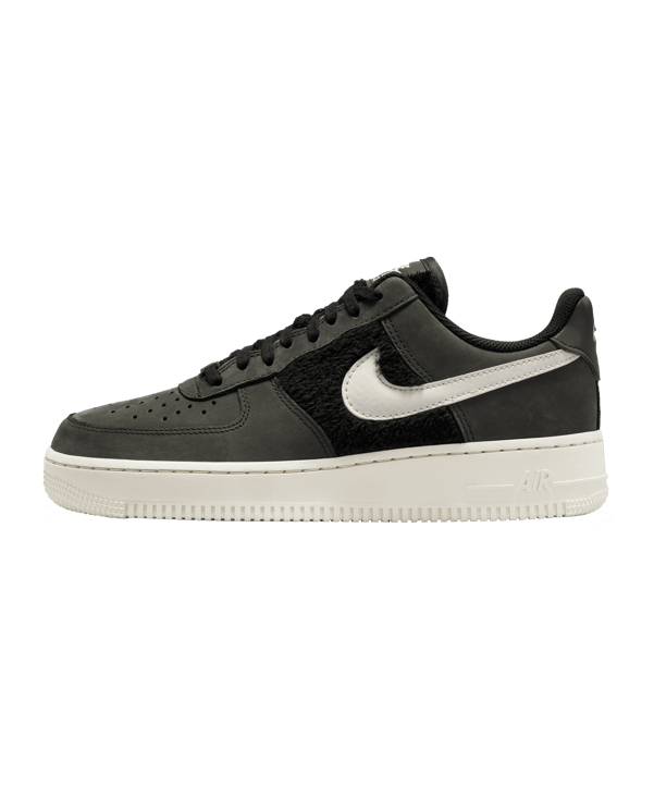 Nike Air Force 1 Damen Schwarz Grau Weiss F001 - schwarz