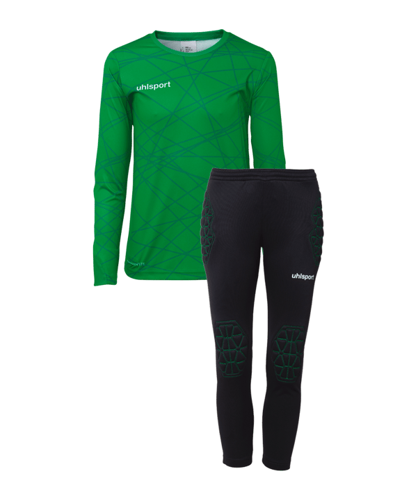 uhlsport Prediction Torwartset Kids F70 - gruen