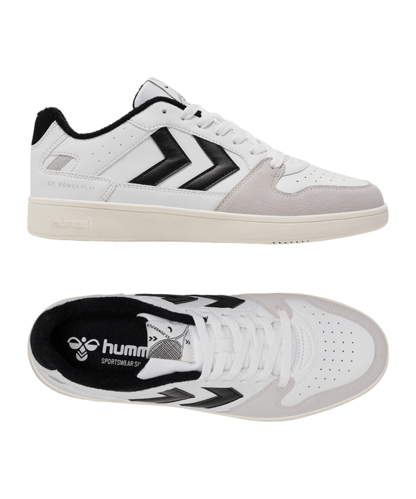Hummel St. Power Play Pl Sneaker Weiss F9124 - weiss