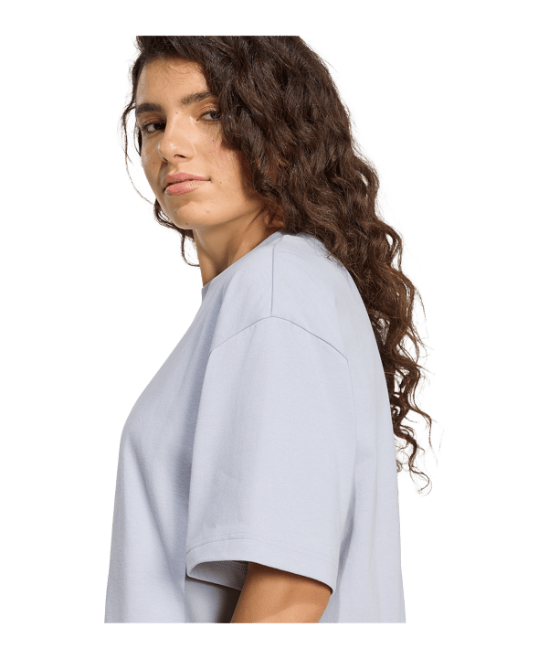 adidas Essentials Boyfriend T-Shirt Damen Grau - grau