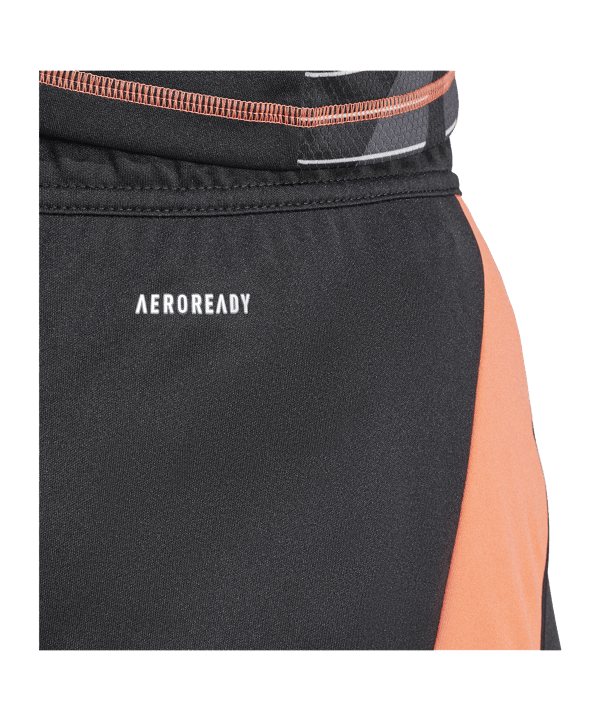 adidas Tiro 24 Short Schwarz Gelb - schwarz