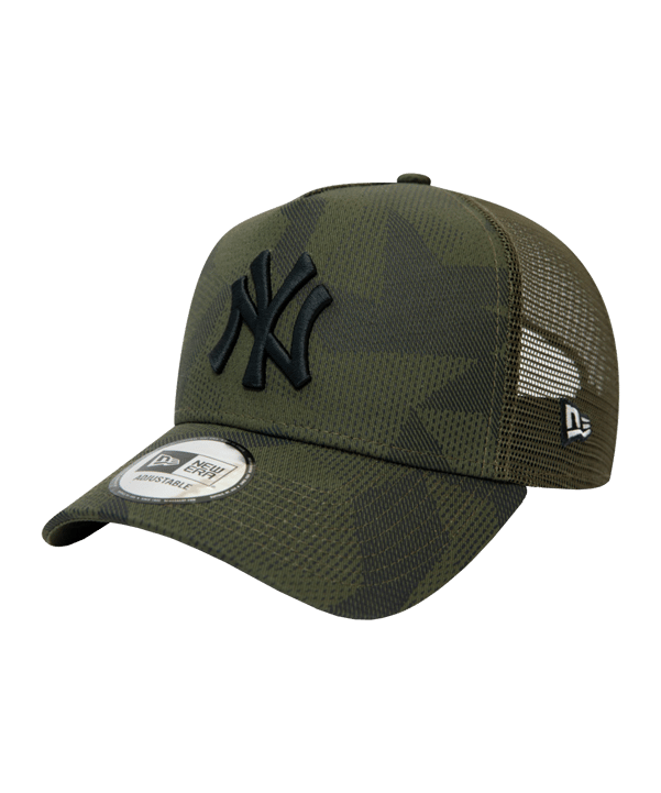 New Era NY Yankees Camo Trucker Cap FNOV - gruen