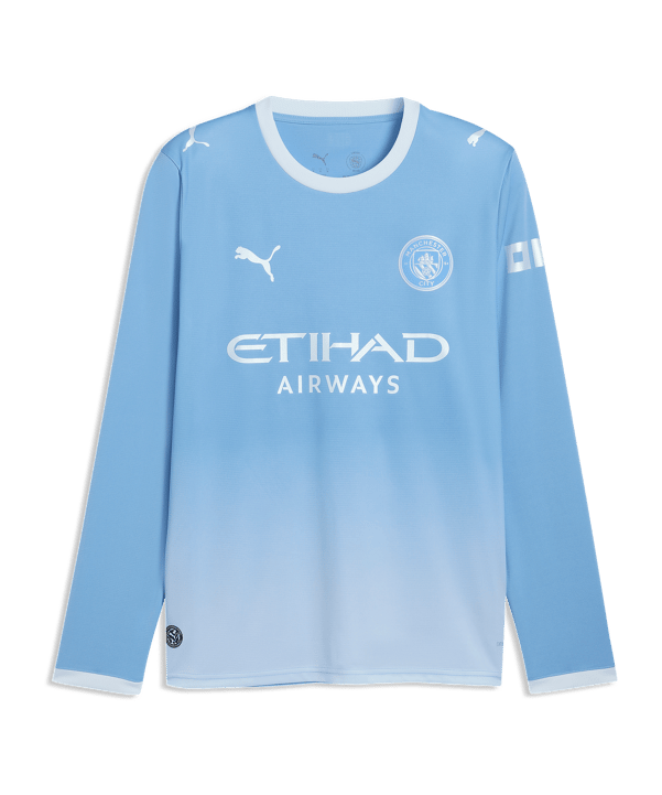 PUMA Manchester City Trikot Langarm Home 2026/2027 Blau F01 - blau
