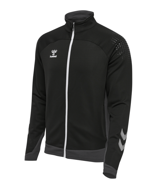 Hummel hmlLEAD Poly Zip Trainingsjacke F2001 - schwarz