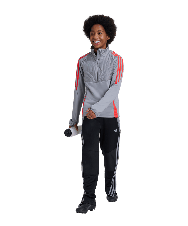 adidas Tiro 24 Trainingsjacke Kids Grau - grau