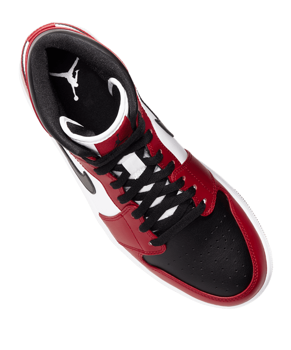 Jordan Air 1 Mid Sneaker Schwarz F069 - schwarz